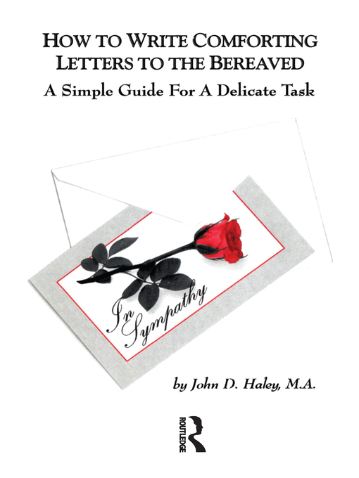 Cover image for How to Write Comforting Letters to the Bereaved